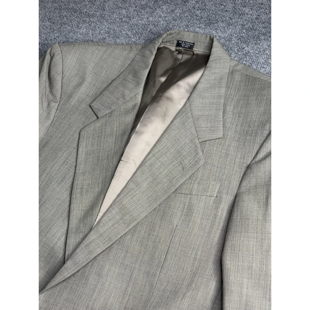 Torriani Today's Man Sport Coat Blazer Suit Jakcet 100% Pure‎ Wool 41 Brown